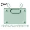 Kids Silicone Placemats Baby Placemat with Suction Cup, Toddlers Eating Food Mat Toddler Anti-fall Rope, Foldable Multi-functional Activity