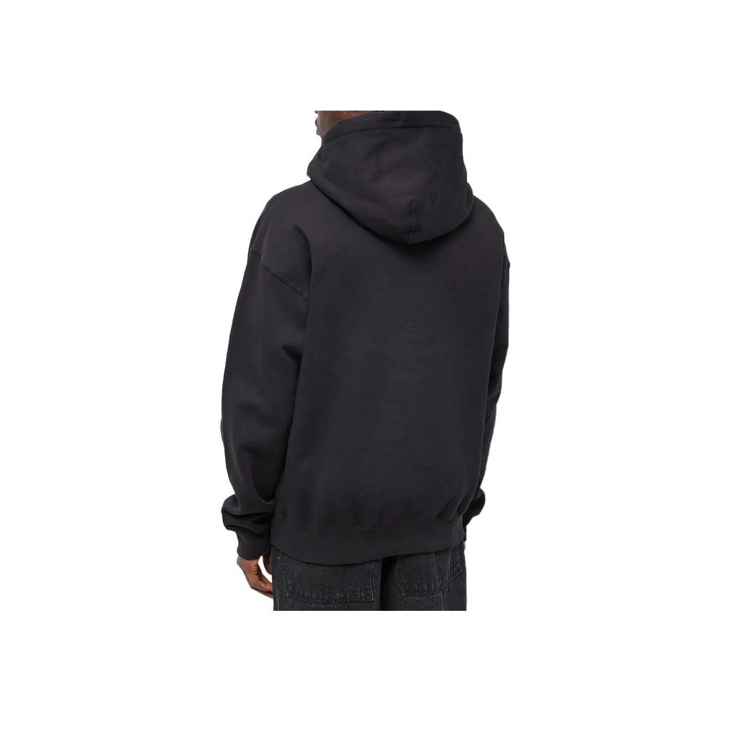 Nike Solo Swoosh Full Zip Hoodie Black/White Men Streetwear DX1355-010