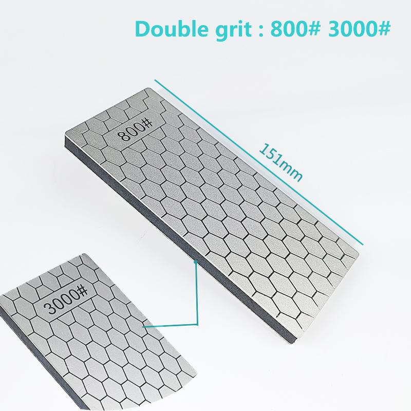 

DMD Кухонная точилка Шеф-нож Алмазный точильный камень 400 600 1000 1200 Зернистость Водный камень Точилка для ножей Ножницы Система H3 1PCS