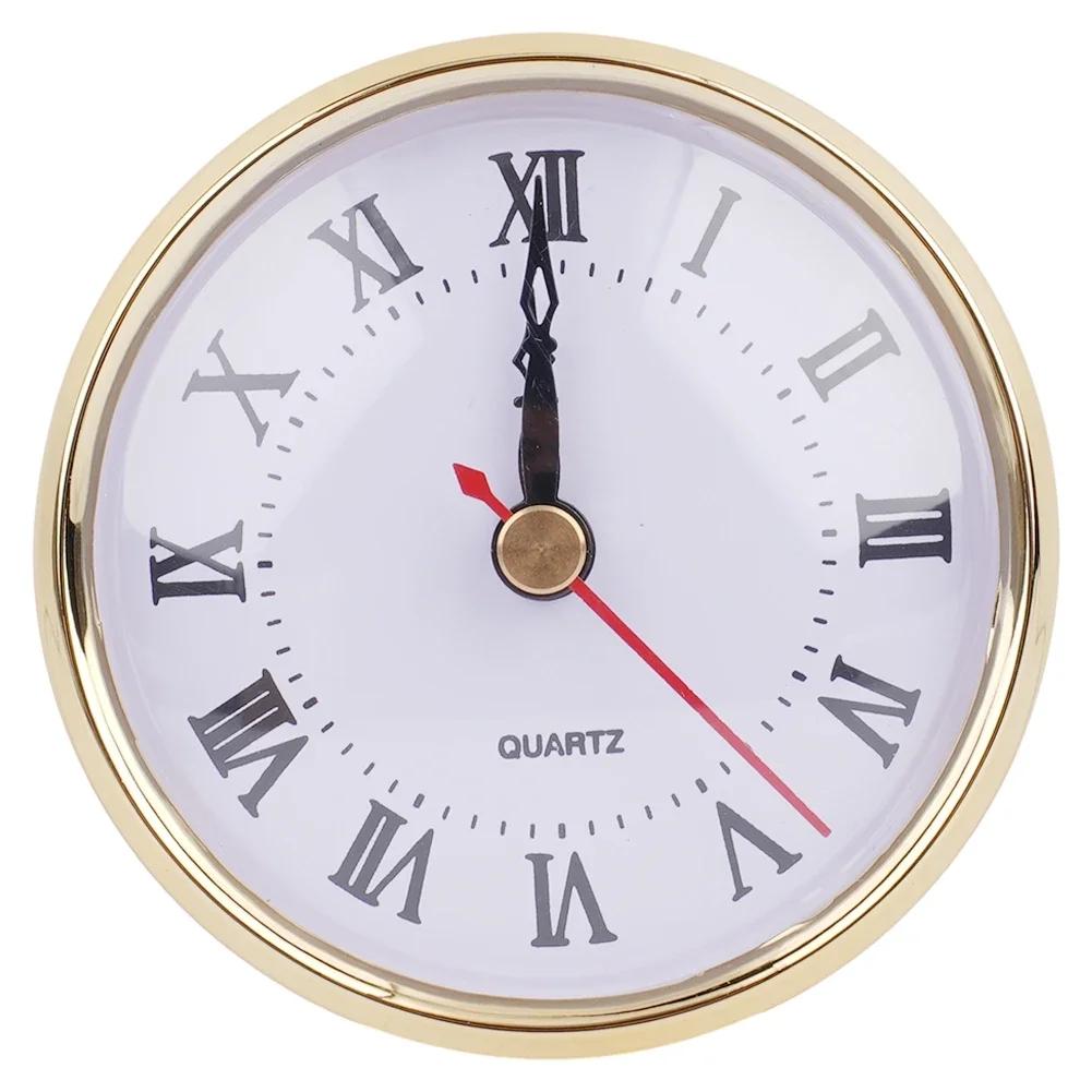 80MM Quartz Clock Inserts Classic Clock Craft Movement Mechanism Replacement Roman Arabic Numerals Art DIY Ornament Home Decor