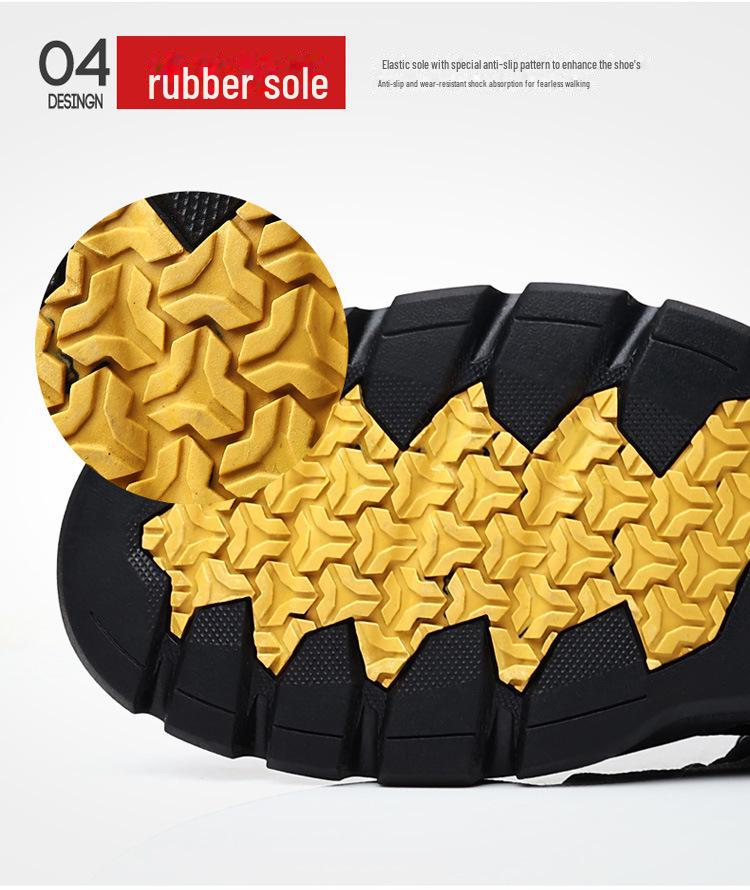 Męskie skórzane buty typu high-top w stylu brytyjskim, ciepła bawełniana podszewka, antypoślizgowe zimowe buty śniegowe