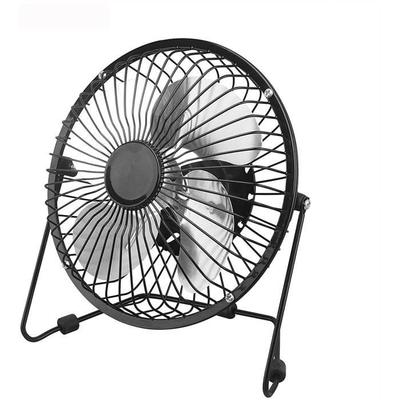 USB Fan GLF - Mini USB Fan 6 Inches - Black - Sound Level 45 dB