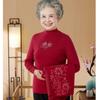 Spring and Autumn Sweater Cardigan Jacket Set Age 0 Old Lady Clothes Grandma Autumn Clothes Two-piece Set Old Man Mom