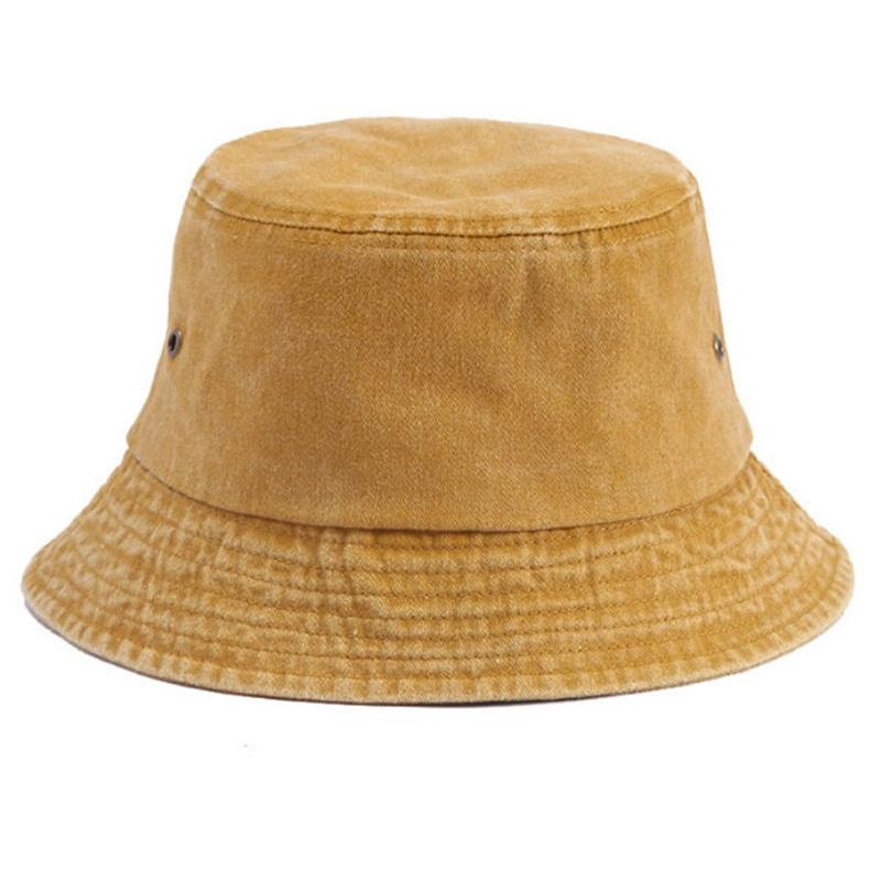 

Панама из выстиранного хлопка, защита от солнца, дышащая, для пляжного отдыха, шляпы рыбака, повседневные кепки