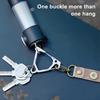 Outdoor Stainless Steel Triangle Carabiner Heavy Duty Portable Multi-function Camping Hiking Fishing Triangular Hanging Buckle Snap Hook