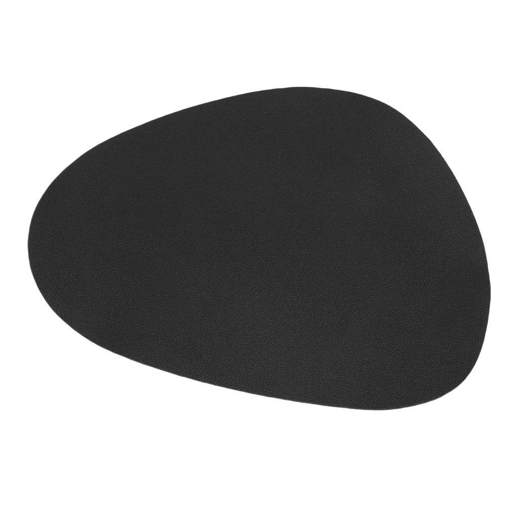 PU Leather Mouse Pad with Anti Slip Rubber Base Washable Water Proof Laptop Computer Mouse Mat