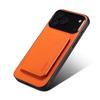 DENIOR D29 For iPhone 17 Pro Max Magnetic Case Leather Back Phone Cover with Detachable Card Holder