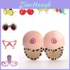 Fun And Colorful Hawaiian Cocktail Cup Themed Party Glasses With Unique Designs