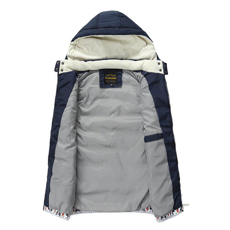 Winter Down Vest Men Casual Waistcoat Men 'S Sleeveless Jacket Plus Size 5xl Warm Men 'S Vest Overcoats