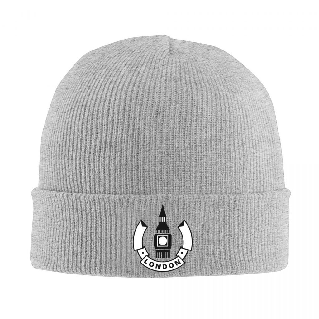 London UK England Warm Knitted Cap Fashion Bonnet Hat Autumn Winter Outdoor Beanies Hats for Men Women Adult