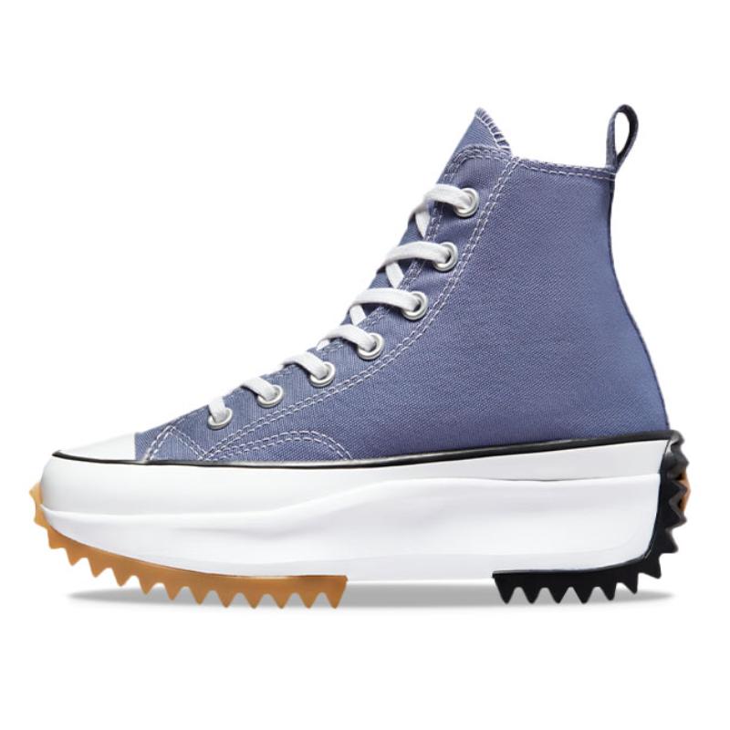Converse Run Star Hike Fashion High Top Espadrilles Unisex Lilac Purple