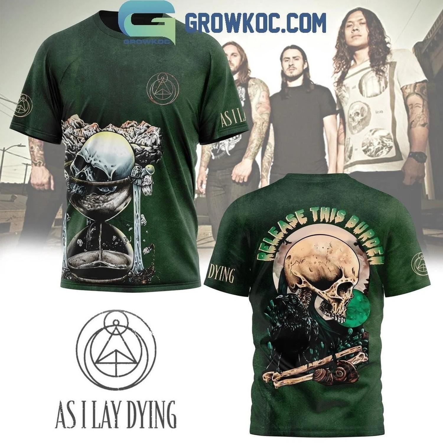 As I Lay Dying Release This Burden 3D T-shirt Unisex Polyester ZL2008As I Lay Dy XL
