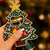 Holiday Party Gift for Friends Christmas Tree Bottle Opener, Metal Beer Cap Opener with Magnet Solid Fridge Sticker, Festive Kitchen Decor,