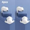 1/2/4pcs Baby Safety Puppy Table Corner Protector Safe Soft Silicone Protection Edge Cover for Furniture for Kids Security