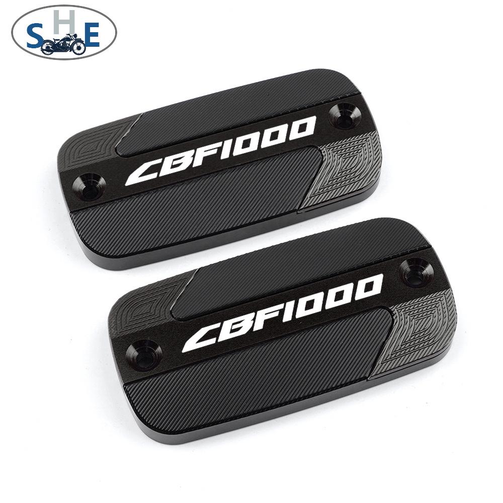 For Honda CBF1000 CBF1000F CBF1000FA Motorcycle CNC Aluminum Accessories Front Brake Fluid Reservoir Cover Cylinder Oil Tank Cap