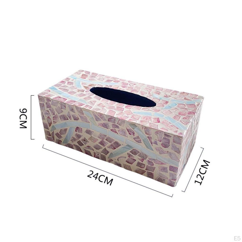 Creative Napkin Holder Dispenser Tissue Case Rectangular Organizer European Style Box Cover