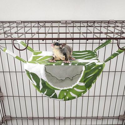 Frettchen Hängematte Warme Meerschweinchen Hängematte für Haustiere zum Spielen und Ausruhen Kleintierbett Käfig für Chinchilla Papagei Zuckergleiter Frettchen