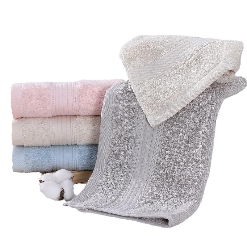 Xinjiang Combed Pure Cotton Baby Hand Towel, Absorbent and Thickened, 33x33 Cm Square Design