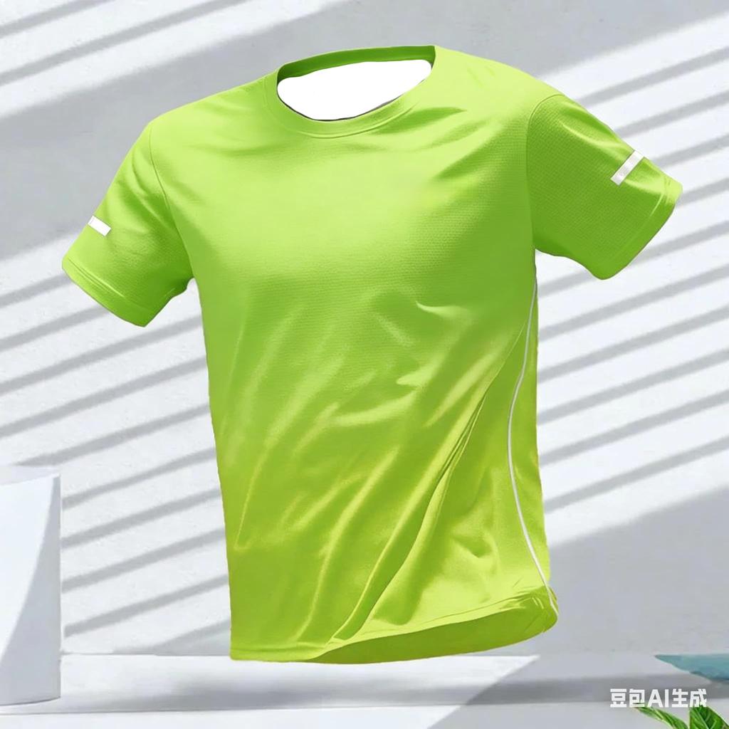 Men's T-Shirt Badminton Top Quick Drying Men's Fitness Training Sport GYM Tops Outdoor Casual Running T-shirt Oversized Clothing