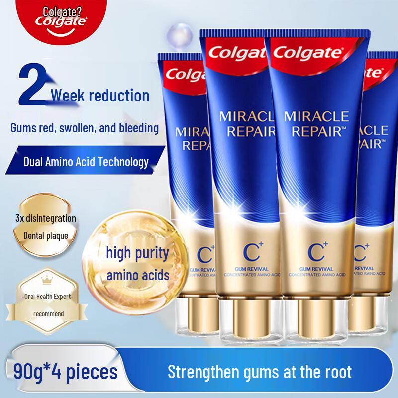 Colgate Miracle Amino Acid Repair Toothpaste (4-pack)