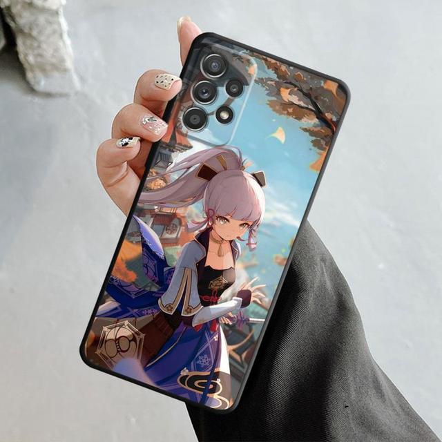 

Чехол Game Genshin Impact Yan Fei Barbatos для Samsung Galaxy A14 A73 A53 A71 A51 A31 A33 A22 A12 A21s A13 A32 A52s A72 A52 A23 Samsung A71