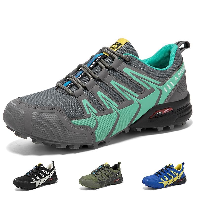 Men's Outdoor Hiking Shoes Waterproof Non-slip All-terrain Sports Shoes Hiking Camping Tactical Training Shoes Cycling Shoes