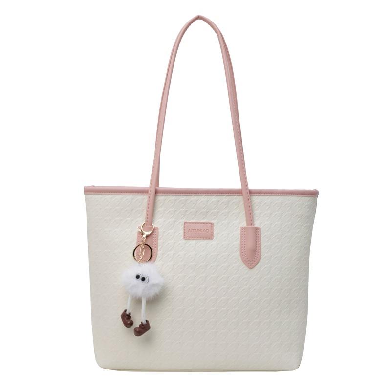 Large Capacity Bag Women's New Trendy Spring and Summer Fashion Shoulder Bag Student Class Commuting Versatile Tote Bag