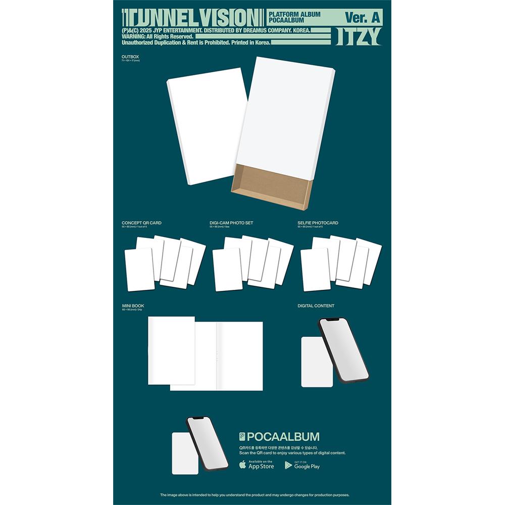 [Pre-order] ITZY - TUNNEL VISION (POCAALBUM Ver.)