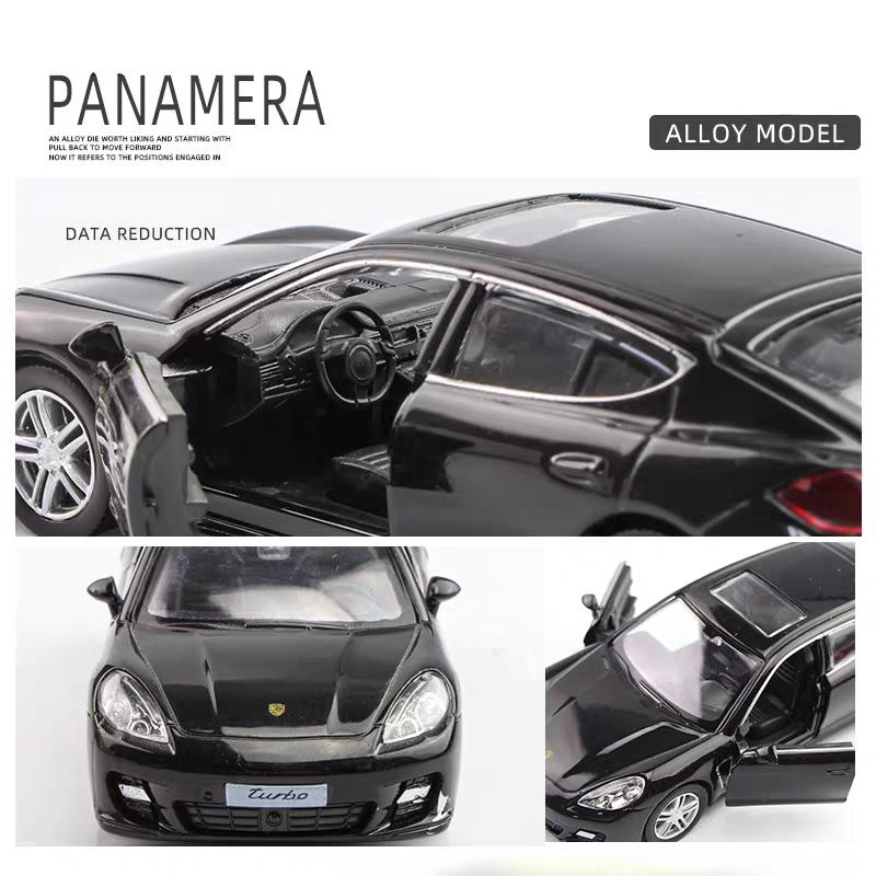 Pdbn6 Porsche Panamera Turbo Coupe Simulation Diecast & Toy Vehicles Pull Back Car RMZ City 1:36 Alloy Car Model Gifts For Children