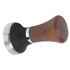 51mm Kaffeetamper Lebensmittelqualität Edelstahl Drucktamper mit Holzgriff für Kaffeewerkzeuge