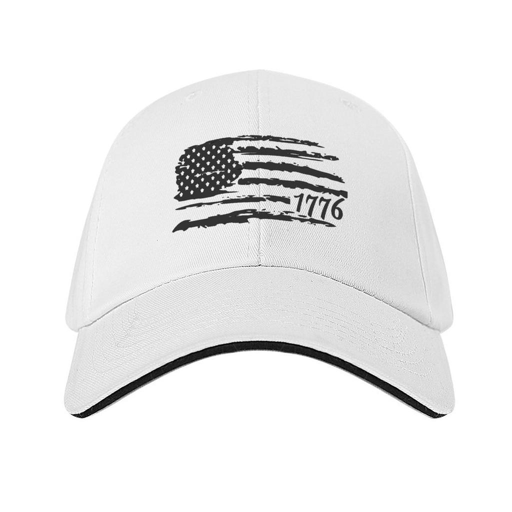1776 Gray Baseball Cap winter hats for Unisex Fashion Beach Hood Snap Back Hat Luxury Women Unisex's