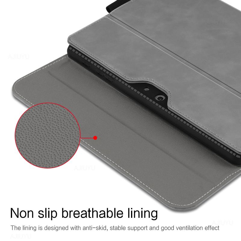 AJIUYU Flip Cover PU-Lederhülle Für Microsoft Surface Pro 9 8 7 7Plus 6 5 4 Tablethülle Für Surface Go 1 2 3 Go2 Ständerhülle