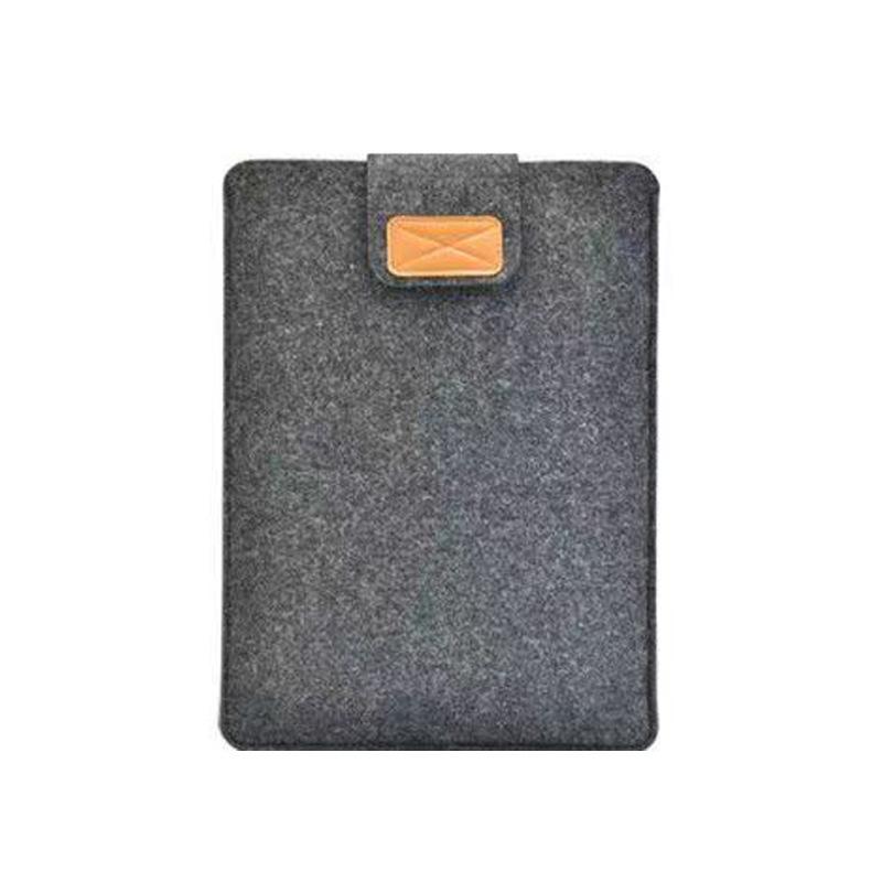 Waterproof Laptop Bag Tablet 11 12 13 14 15.6 16 Inch Case For Macbook Ipad Pro11 Notebook Computer Case Felt Sleeve Slim Tablet 13.3 inches темно серый