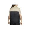 Nike Therma-Fit Windrunner Logo Embroidered Color Block Stand Collar Vest Men Vests Khaki FB8201-010