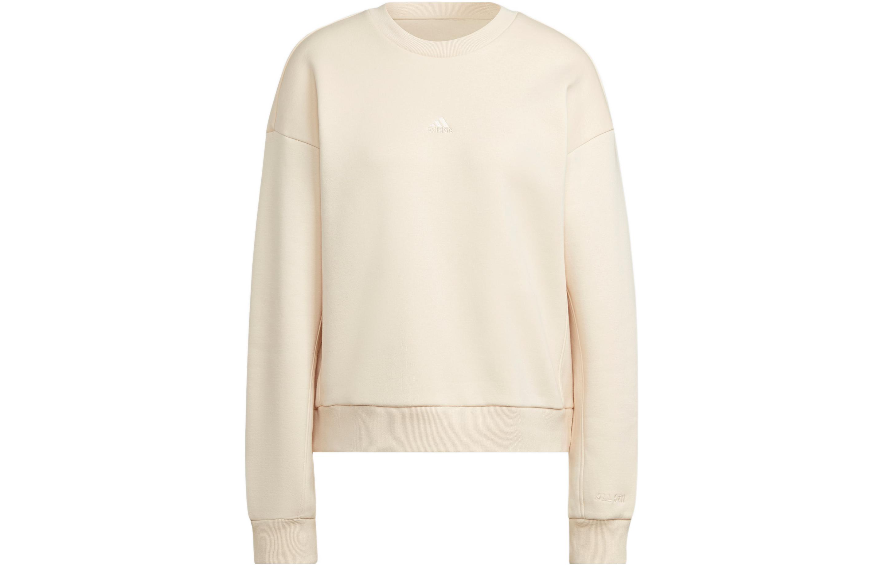 

Adidas Sweatshirts Women s Apricot Crew Neck Moderate Regular HN4220 XXL