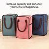 Mittagessenstasche Tragbar mit Aluminiumfolie Isolierte Lunchtasche Verdickter Thermokühlbehälter für Reisen Wandern Camping Picknick
