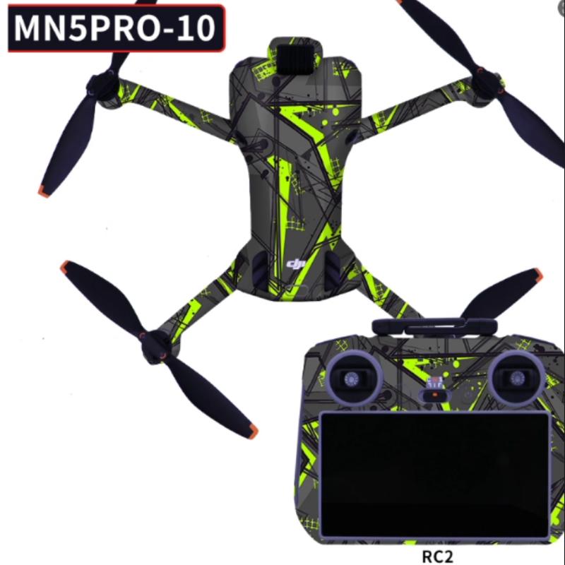 for DJI Mini 5 Pro Skin Full body Cover Anti-Scratch rc-n3 RC 2 Sticker Scratch Resistant Waterproof PVC Skins mini 5 Accessory