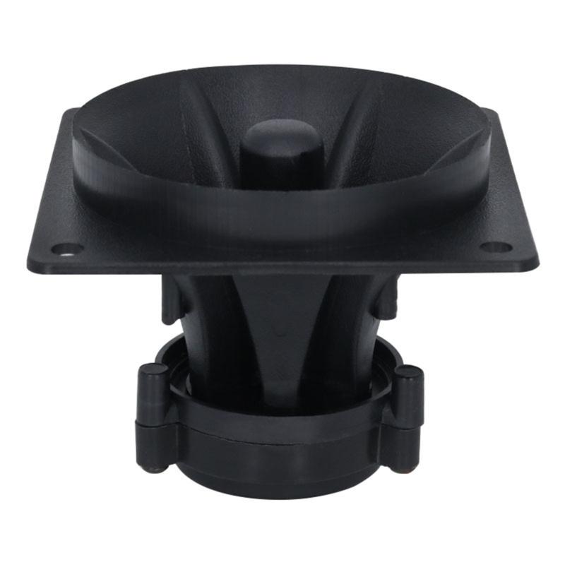1pair 3Inch Square Horn Tweeter Piezoelectric Ceramic Speakers 4-8Ohm 75-150W Buzzers Treble Durability ABS Construction