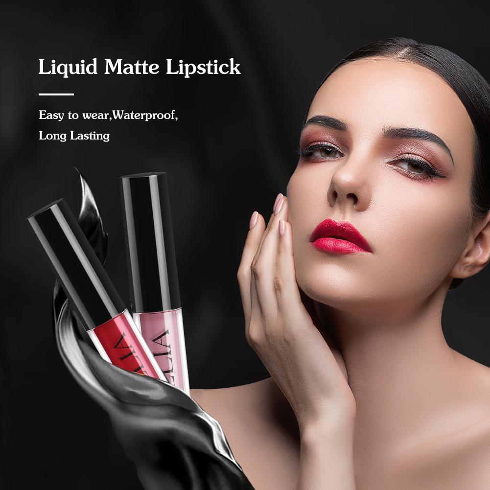 

COSCELIA 4Pcs Губная помада Матовая Губная Помада Для Женщин Губы Makpeu Cosmetic Long Lasting