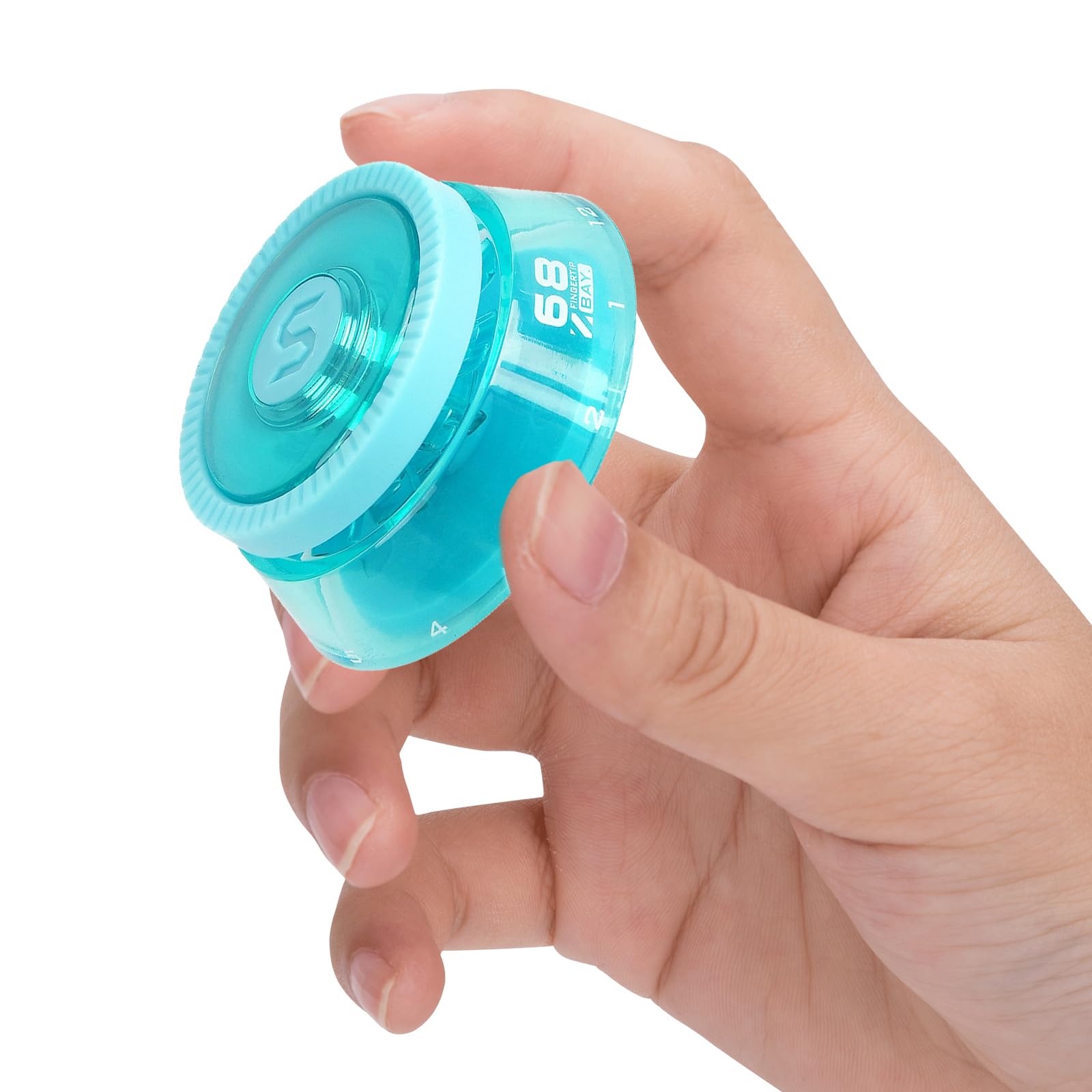 

Магнитный слайдер-фиджет OBEST, игрушка-гироскоп для взрослых, EDC, снятие тревоги и стресса, магнитный слайдер для улучшения тревожности (Голубой лед)