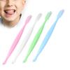 4PCS Orthodontic Toothbrush DoubleEnded Interspace Toothbrush for Braces Teeth Cleaning