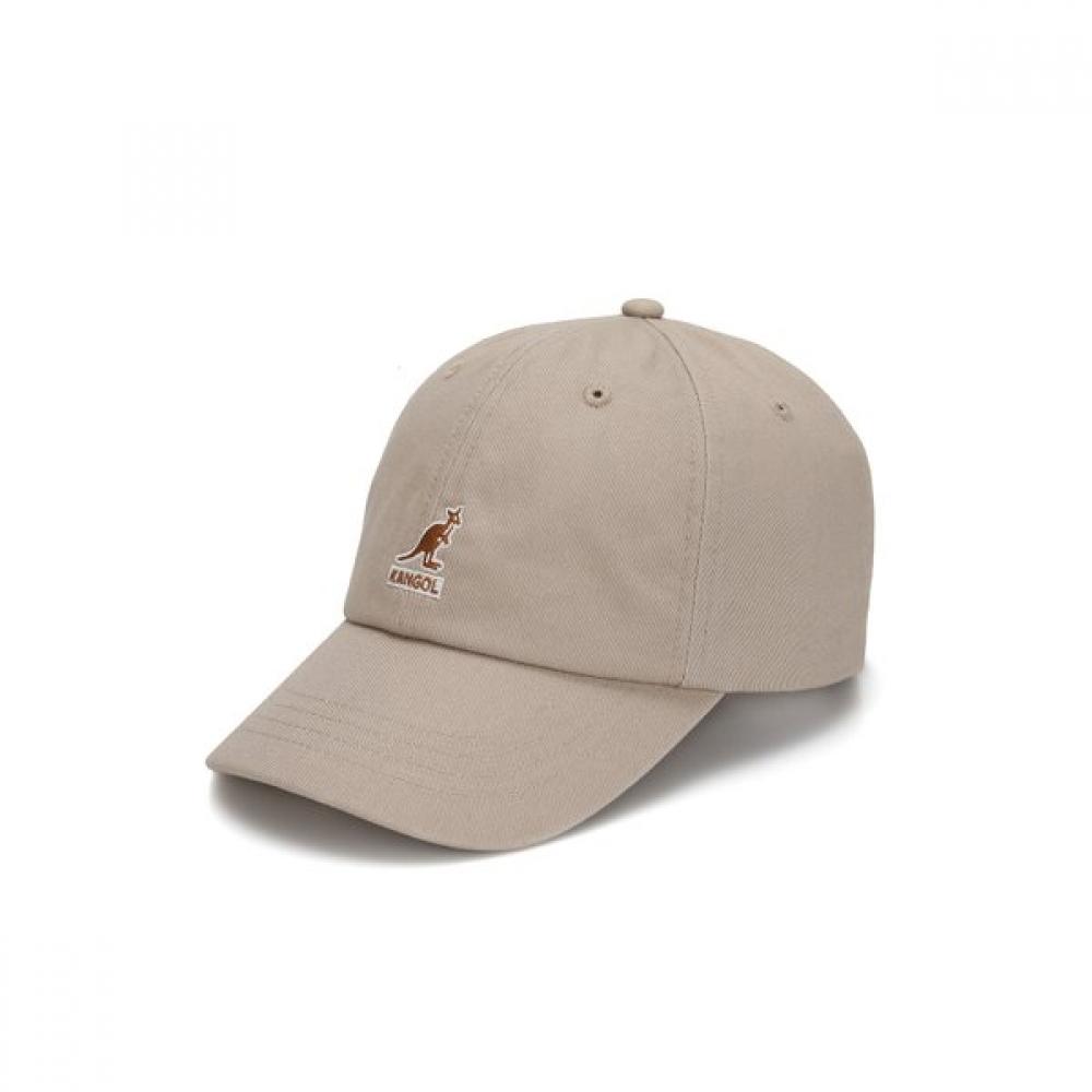 Kangol Kids Washed Baseball Cap Dark Beige Rf 0601 dark beige/054