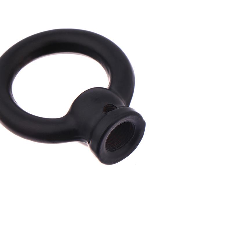 1Pc M10 Fine Tooth Chandelier Iron Pendant Ring  Lamp Closed Hook Chain Load-Bearing Iron Ring For Ceiling Light Hanging