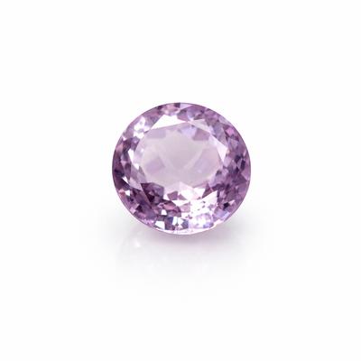 8.25 Ct Natural Ceylon Pink Sapphire Round Cut CERTIFIED Loose Gemstone