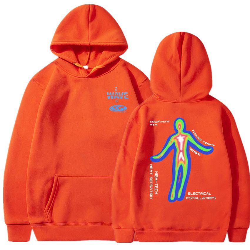 Winter and autumn human bone acupoints warm hoodie