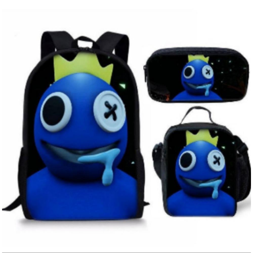 School Season New Rainbow Friends Man Backpack Handheld Lunch Bag Student School Bag 3rd Grade