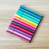 18-Color Triangular Grip Markers for Kids - Ideal for School, Art, DIY, Journals