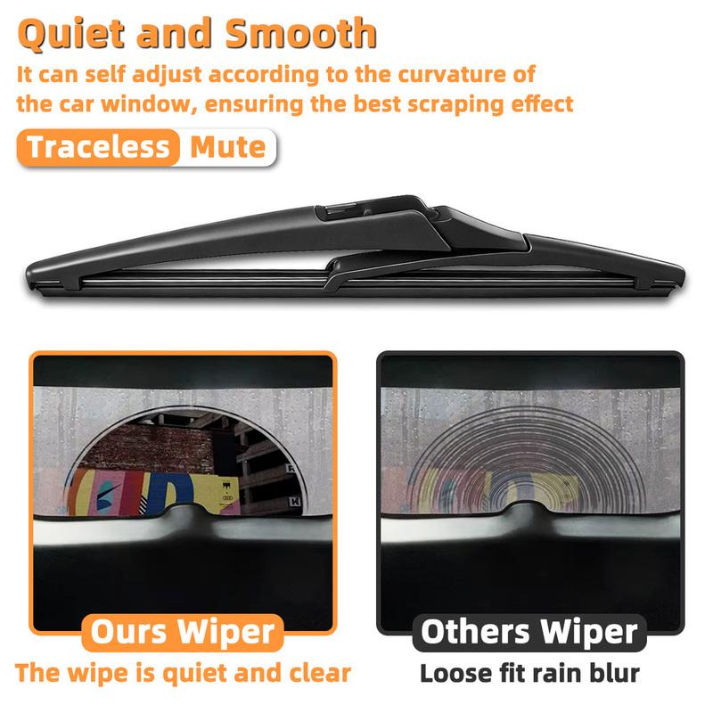 Yitong Rear Window Wiper Blades Are Suitable For Opel Astra G Caravan Estate 1998-2004 All-Weather Wipers With Silent Operation