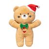 Bear Christmas Plush Toy Doll With Pp Cotton Filling For Festive Use Holiday