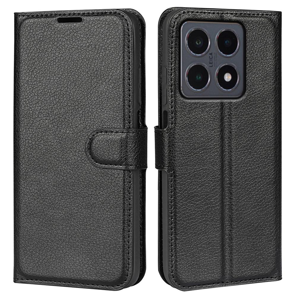 For Xiaomi 15T Case Litchi Texture Shockproof Leather Wallet Phone Cover